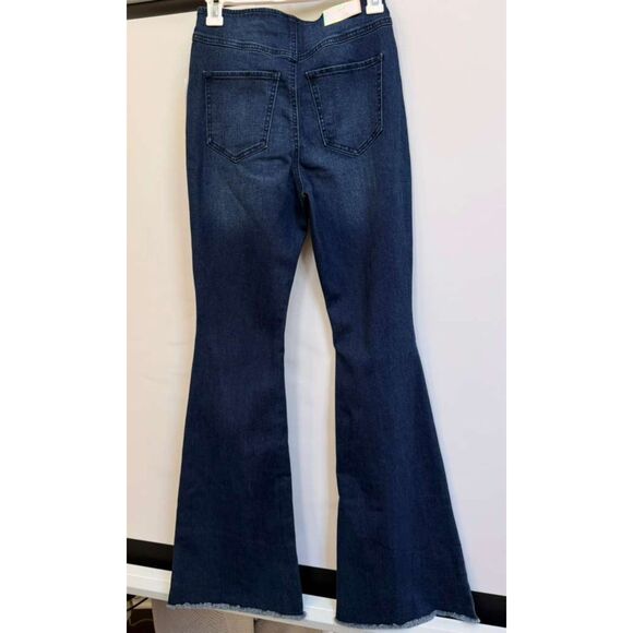 Denim Stretch Flat Front - Picture 2 of 2